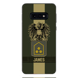 DH Personalized Austrian Soldier Phone Case Printed DT084