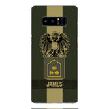 DH Personalized Austrian Soldier Phone Case Printed DT084