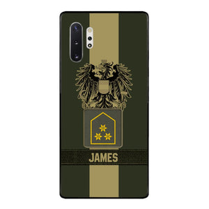 DH Personalized Austrian Soldier Phone Case Printed DT084