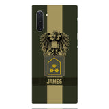 DH Personalized Austrian Soldier Phone Case Printed DT084