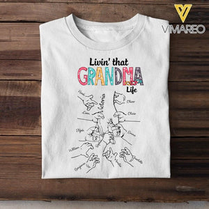 PERSONALIZED LIVIN THAT GRANDMA TSHIRT 3C 1304