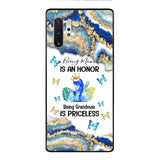 PERSONALIZED BEING MOM IS AN HONOR BEING GRANDMAS IS PRICELESS PHONECASE QTVQ1604