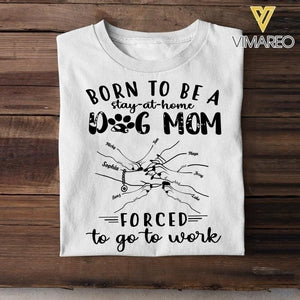 Personalized Dog Mom Tshirt Printed V3Q 1604