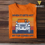 Personalized Jeep Girl Tshirt Printed 22APR-HQ18