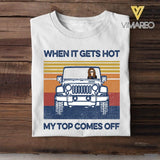 Personalized Jeep Girl Tshirt Printed 22APR-HQ18