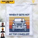 Personalized Jeep Girl Tshirt Printed 22APR-HQ18