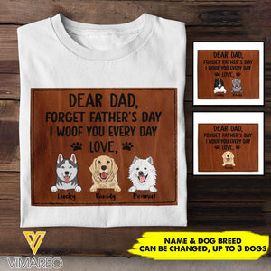 Personalized Dog Lover Tshirt Printed 22APR-HC18