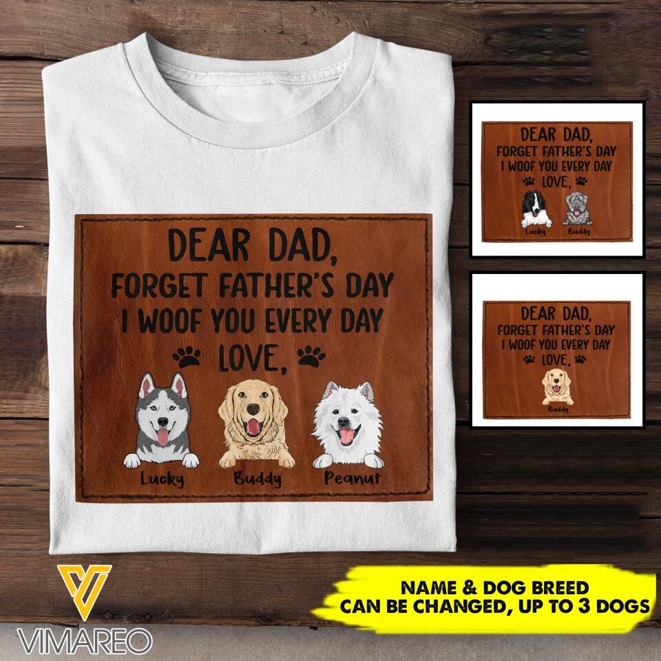 Personalized Dog Lover Tshirt Printed 22APR-HC18