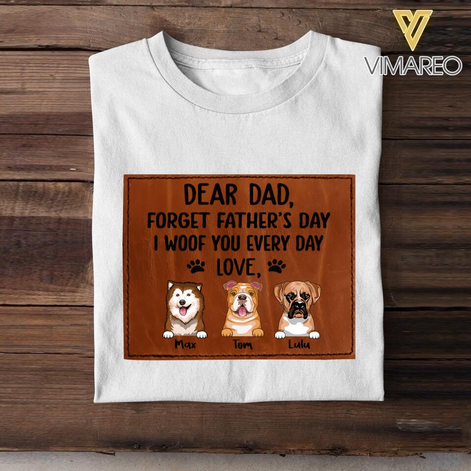 Personalized Dog Lover Tshirt Printed 22APR-HC18