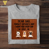 Personalized Dog Lover Tshirt Printed 22APR-HC18