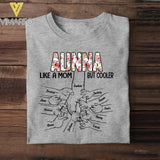 PERSONALIZED AUNTIE LIKE A MOM BUT COOLER TSHIRT QTVQ1904