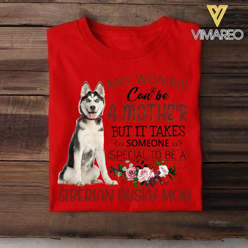 DH Personalized Husky Dog Tshirt Printed LN1904