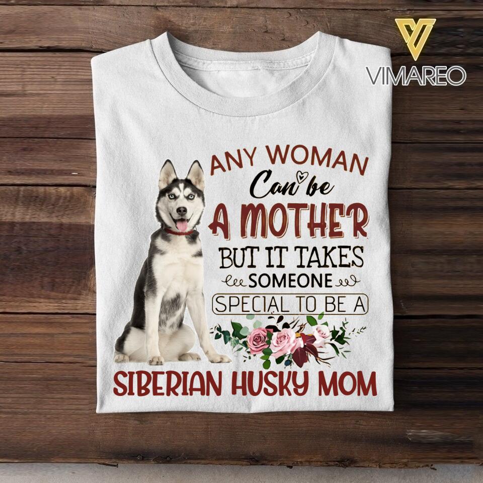 DH Personalized Husky Dog Tshirt Printed LN1904