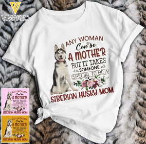 DH Personalized Husky Dog Tshirt Printed LN1904