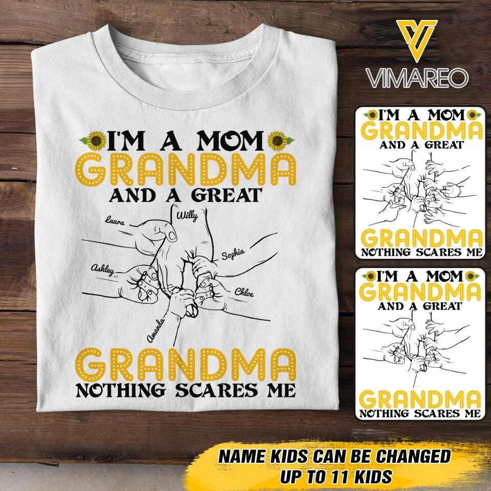 PERSONALIZED I'M A MOM GRANDMA TSHIRT 3T 2004