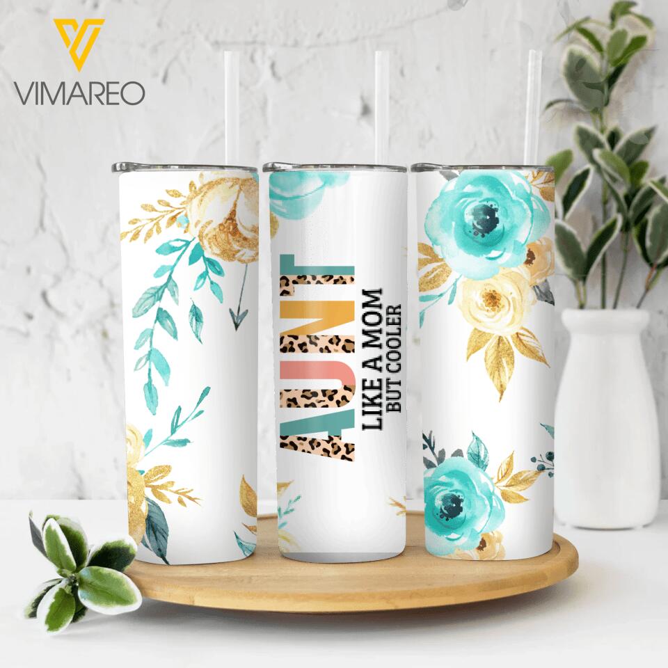 PERSONALIZED AUNT GRANDMA LIKE A MOM BUT COOLER 30OZ TUMBLER PRINTED QTDT2104