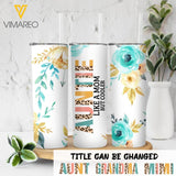 PERSONALIZED AUNT GRANDMA LIKE A MOM BUT COOLER 30OZ TUMBLER PRINTED QTDT2104