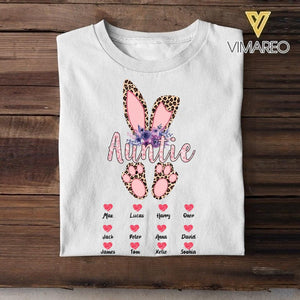 Personalized Auntie Kid Tshirt Printed 22APR-HC22