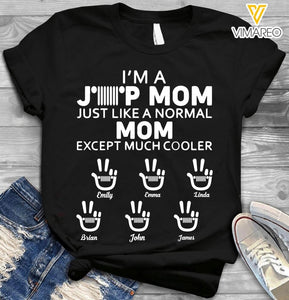 Personalized I'm A Jeep Mom Tshirt Printed V3Q 2204