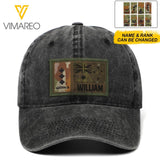 DH Personalized Australian Soldier Peaked Cap Printed DT2204