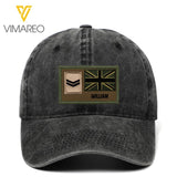 DH Personalized British Soldier Peaked Cap Printed DT2204