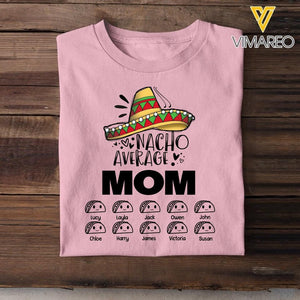 PERSONALIZED NACHO AVERAGE GRANDMA MOM KID NAME QTDT2504