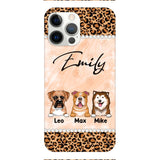 Personalized Dog Lover Phone Case Printed 22APR-LN26
