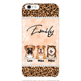 Personalized Dog Lover Phone Case Printed 22APR-LN26