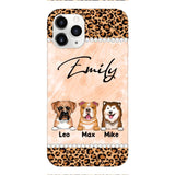 Personalized Dog Lover Phone Case Printed 22APR-LN26