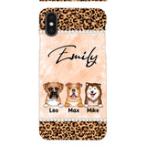 Personalized Dog Lover Phone Case Printed 22APR-LN26