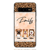Personalized Dog Lover Phone Case Printed 22APR-LN26