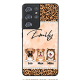 Personalized Dog Lover Phone Case Printed 22APR-LN26