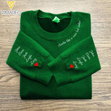 PERSONALIZED AUNTIE LIKE A MOM BUT COOLER KID NAME SWEATSHIRT PRINTED QTTN2504