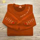 PERSONALIZED AUNTIE LIKE A MOM BUT COOLER KID NAME SWEATSHIRT PRINTED QTTN2504