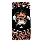 Personalized Dog Lover Phone Case Printed 22APR-HC26