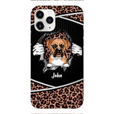 Personalized Dog Lover Phone Case Printed 22APR-HC26