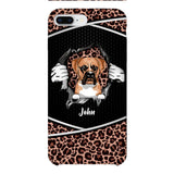 Personalized Dog Lover Phone Case Printed 22APR-HC26