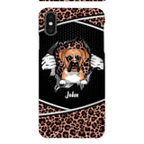 Personalized Dog Lover Phone Case Printed 22APR-HC26