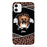 Personalized Dog Lover Phone Case Printed 22APR-HC26