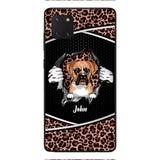 Personalized Dog Lover Phone Case Printed 22APR-HC26