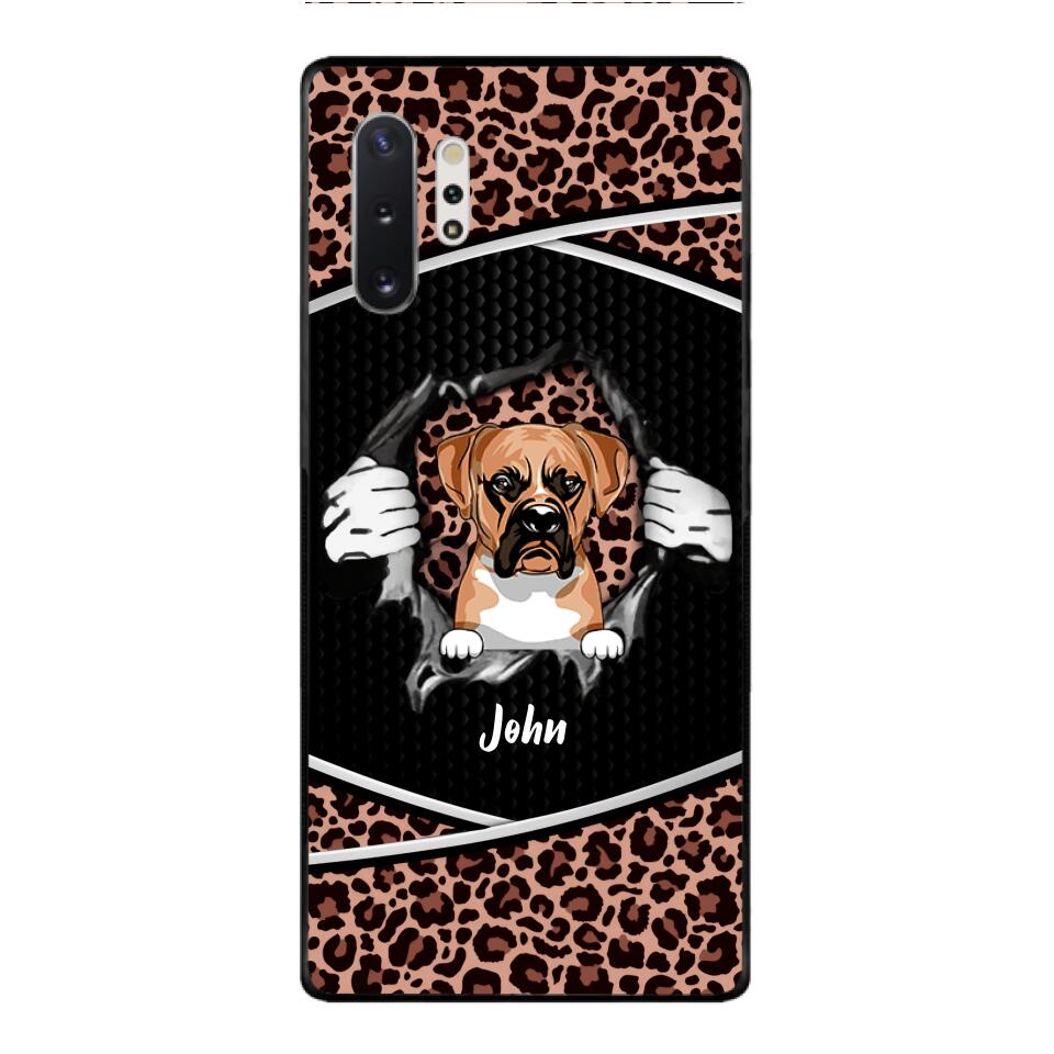 Personalized Dog Lover Phone Case Printed 22APR-HC26