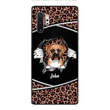 Personalized Dog Lover Phone Case Printed 22APR-HC26