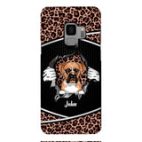 Personalized Dog Lover Phone Case Printed 22APR-HC26