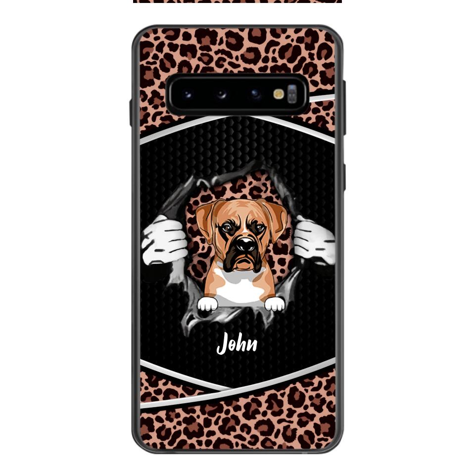 Personalized Dog Lover Phone Case Printed 22APR-HC26