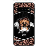 Personalized Dog Lover Phone Case Printed 22APR-HC26