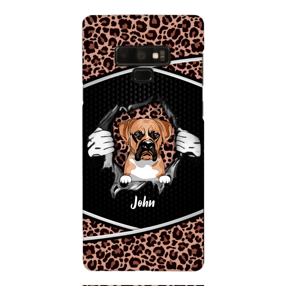 Personalized Dog Lover Phone Case Printed 22APR-HC26