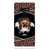 Personalized Dog Lover Phone Case Printed 22APR-HC26