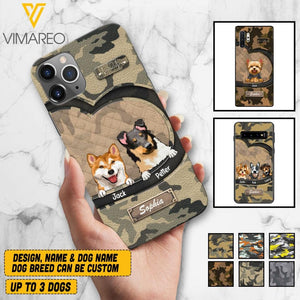 Personalized Dog Lover Phone Case Printed 22APR-HQ26