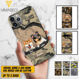 Personalized Dog Lover Phone Case Printed 22APR-HQ26