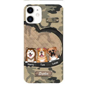 Personalized Dog Lover Phone Case Printed 22APR-HQ26